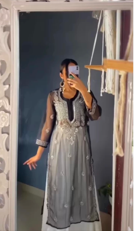 Lucknow का Chikankaari kurti 😍