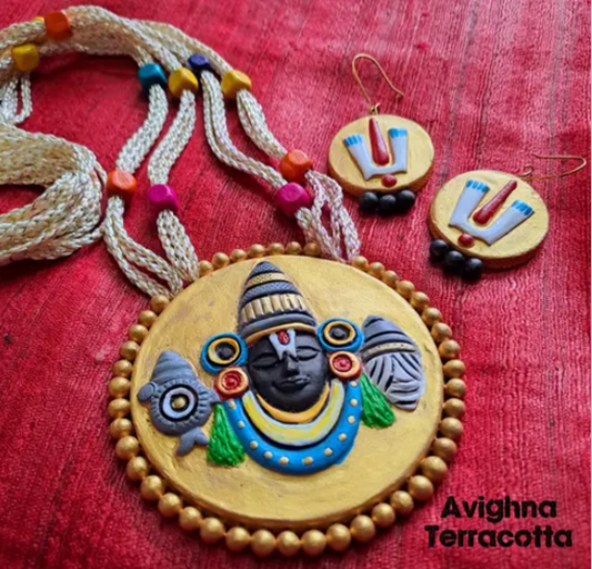 Terracotta Jewellery Set