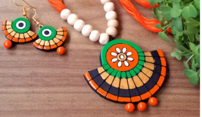 Terracotta Jewelry Set