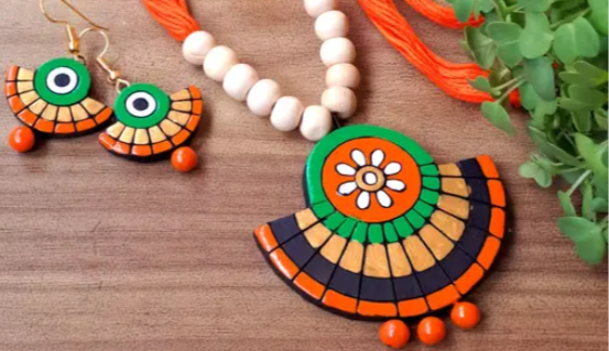 Terracotta Jewelry Set