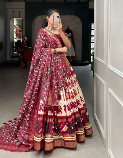 Rajasthani Bridal looks gown